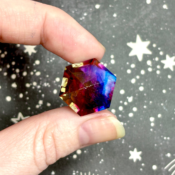 "Galactic Flare" - Show Off Gem d6