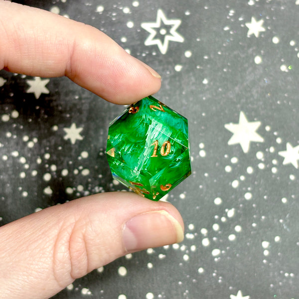 "Into the Woods" - 7 Piece Show Off Set - Logo d20