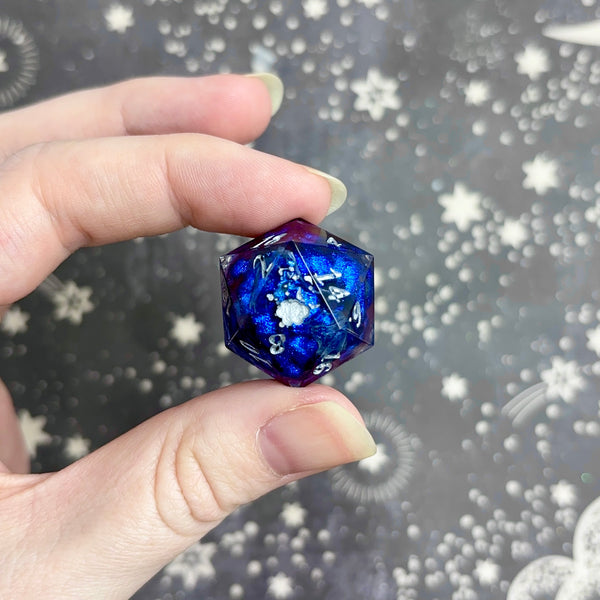 "Crushed Velvet" - 7 Piece Show Off Set - Logo d20