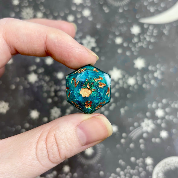 "Hippocampus" - 7 Piece Set - Logo d20