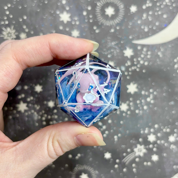 "Mew Squish" - 35mm Show-Off Logo d20