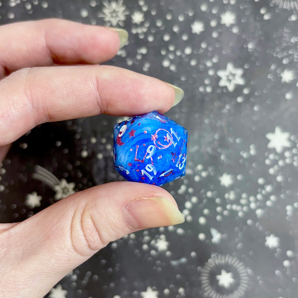 "Evening Greeting" - Show Off Logo d20