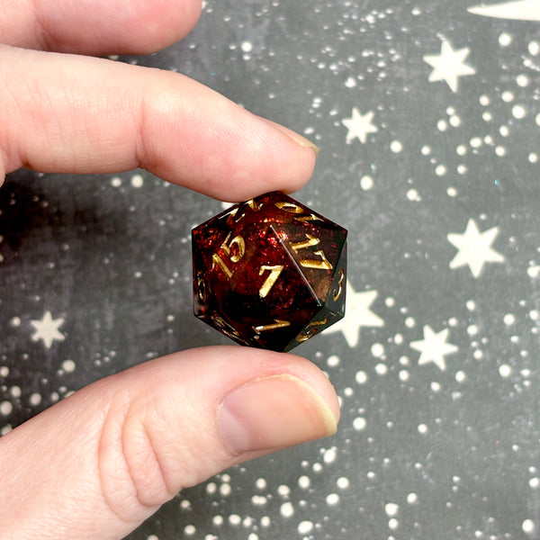 "Red and Gold" - Standard Logo d20