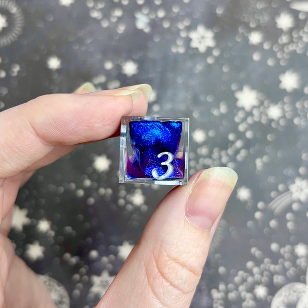 "Crushed Velvet" - 7 Piece Show Off Set - Logo d20