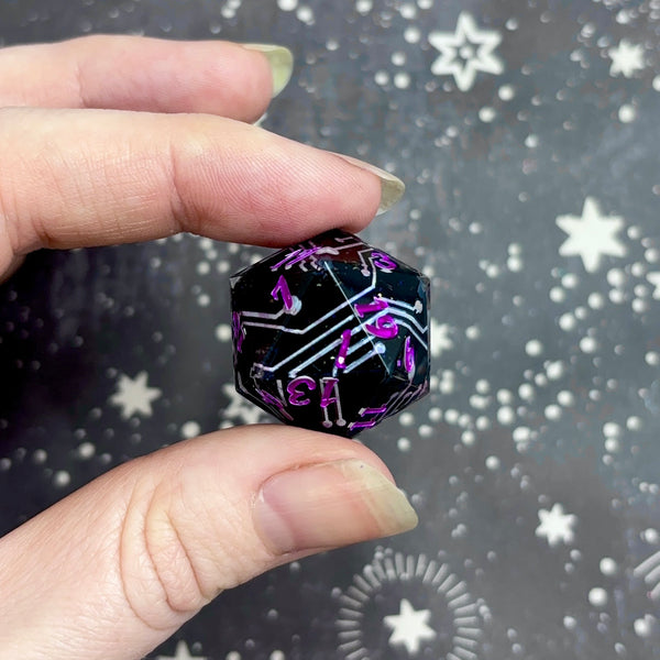 "Circuit Board" - Show Off Logo d20
