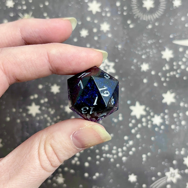 "Anomaly" - Elongated 7 Piece Show Off Set - Logo d20
