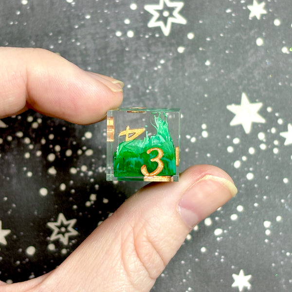"Into the Woods" - 7 Piece Show Off Set - Logo d20