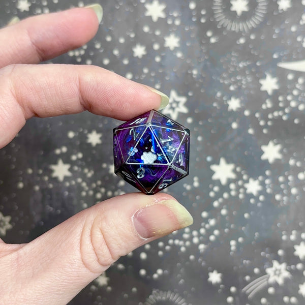 "Anomaly" - Elongated 7 Piece Show Off Set - Logo d20