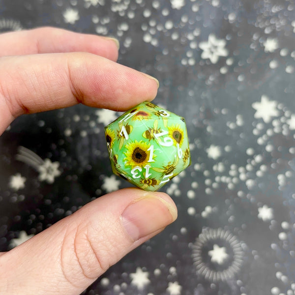 "Sunflower Summer" - 7 Piece Show Off Set - Logo d20