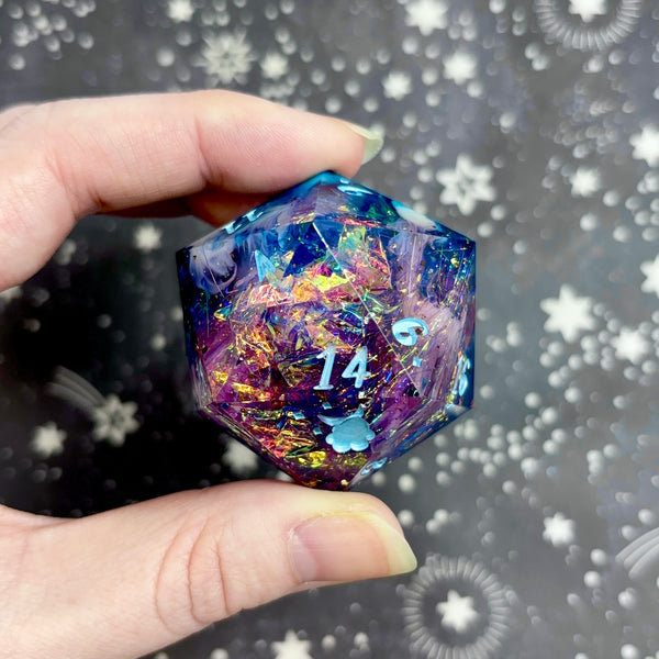 "Forging Imagination" - 40mm Show-Off Logo d20