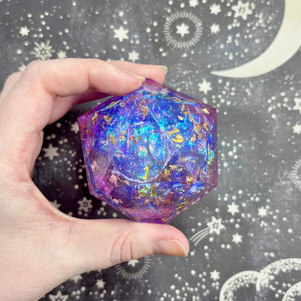 "Reverence" - 60mm Logo d20