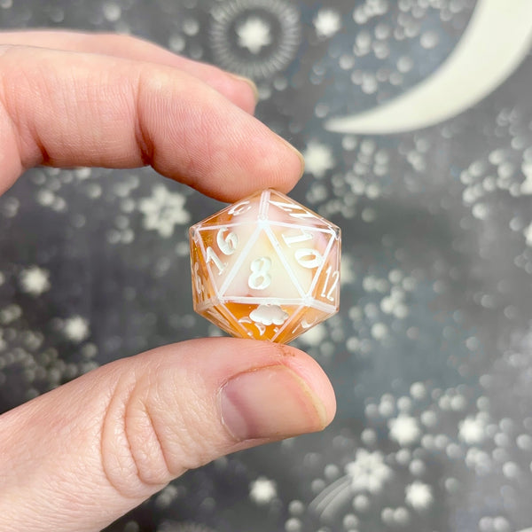 "Peachy Keen" - Standard Logo d20