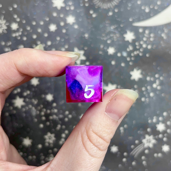 "Into the Iris" - 7 Piece Show Off Set - Logo d20