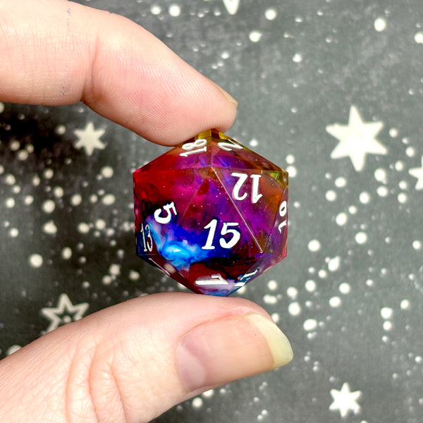 "Galactic Flare" - Show Off Numeric d20