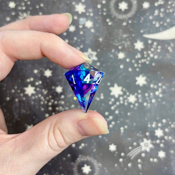 "Watercolor" - Show Off Gem d6