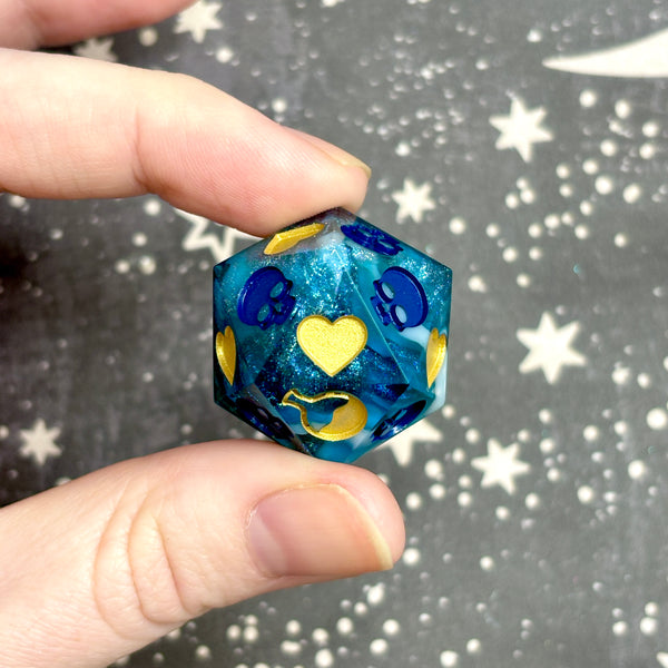 "Glint and Glean" - Death Save d20
