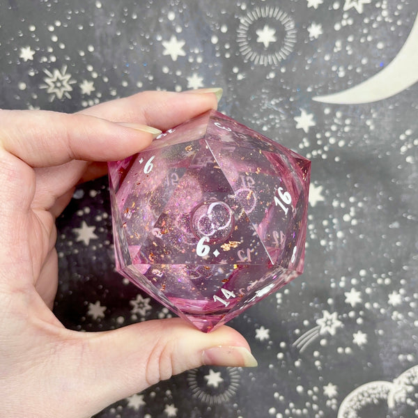"Perfect in Pink" - 60mm Logo d20
