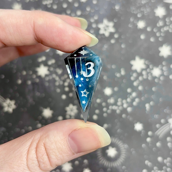 "Starry Eyed" - 6 Piece Show Off Set - Logo d20