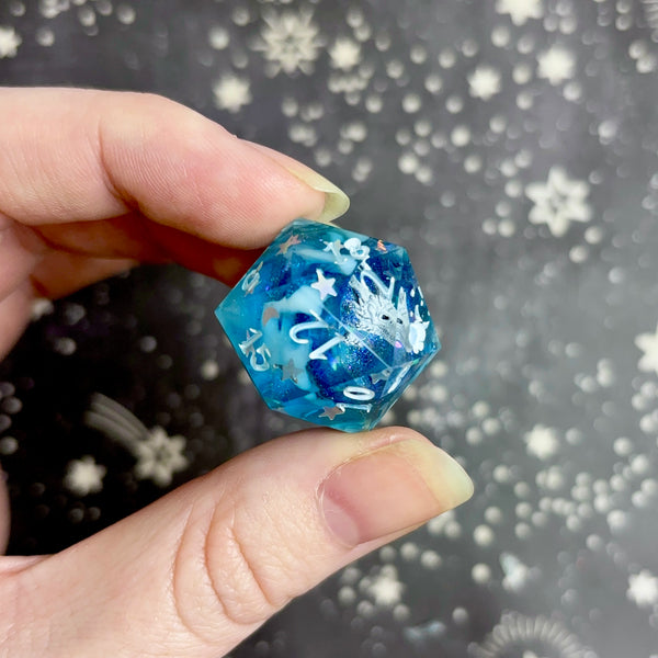"Dragonborn" - 7 Piece Show Off Set - Logo d20