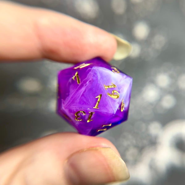 "Electric Heart" - Show Off Numeric d20