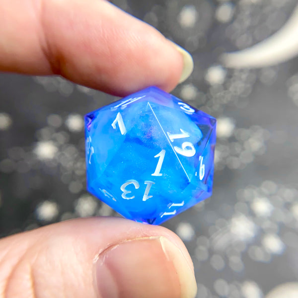 "Glinting Clouds" - Show Off Numeric d20